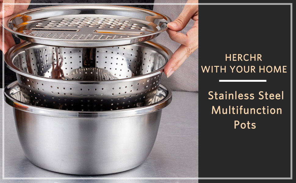 Multifunctional Stainless Steel Basin