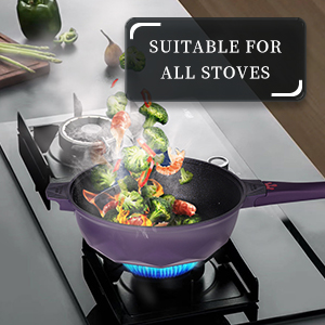 large skillet with lid