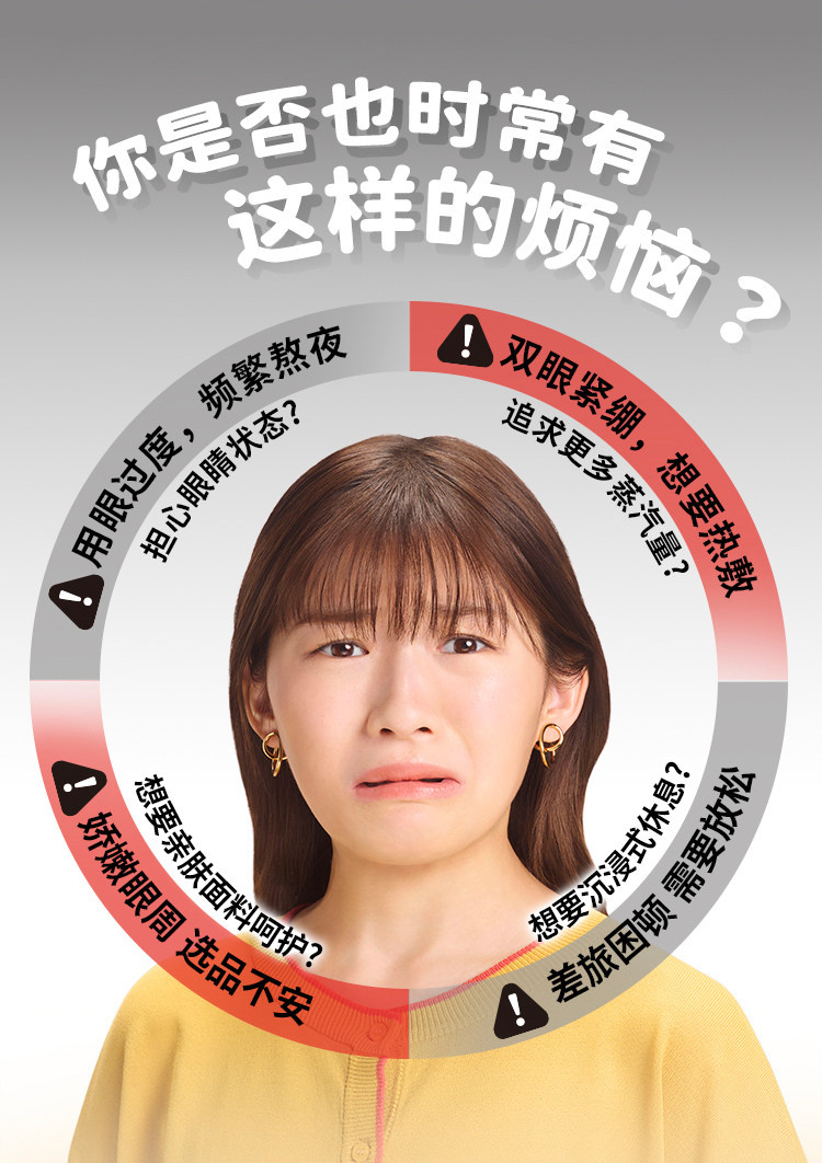 【日本直邮】 日本 KAO 花王 蒸汽保湿眼罩 缓解疲劳去黑眼圈 #薰衣草香  5枚入