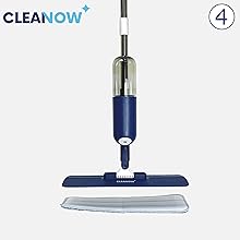 cleanow spray n shine spraymop 地板清洁拖把,清洁效率高