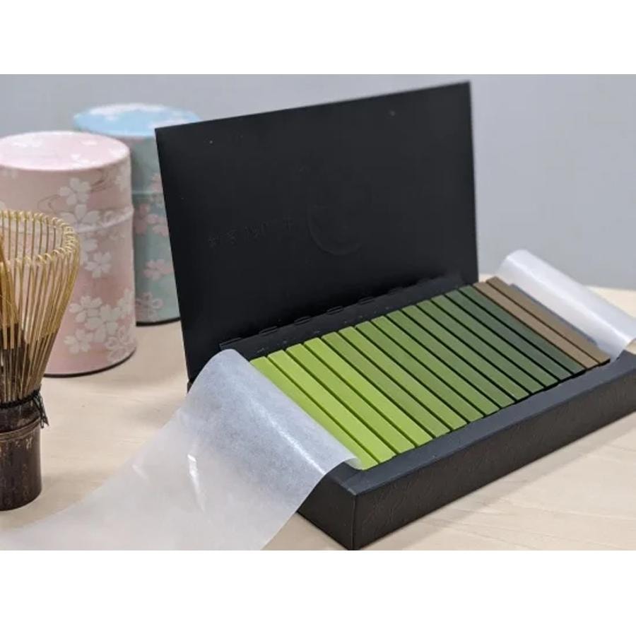 【日本直郵】 日本 nanaya 抹茶焙茶漸層巧克力 16個入