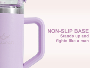 40 oz Tumbler with Handle and Straw Lid