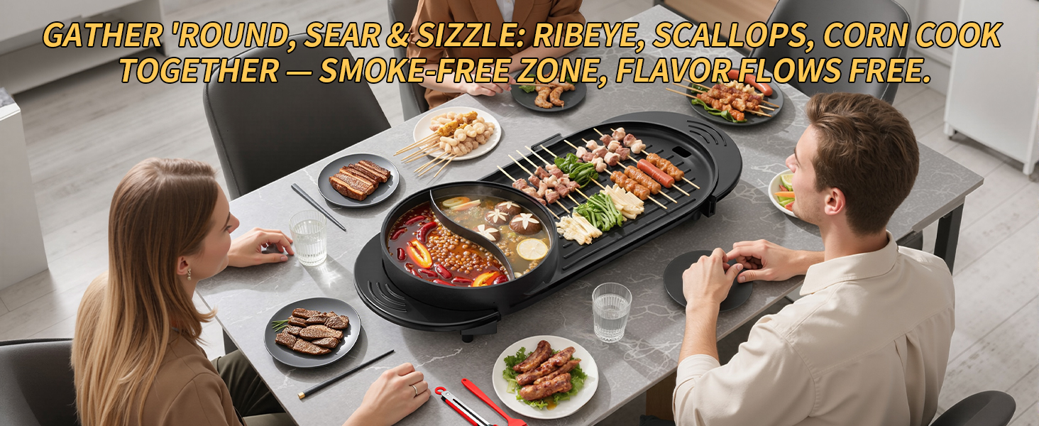 hot and pot and grill