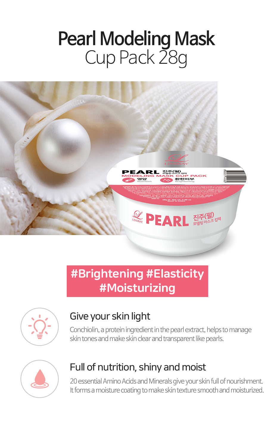 Pearl Modeling Mask Cup Pack – Pure Raum