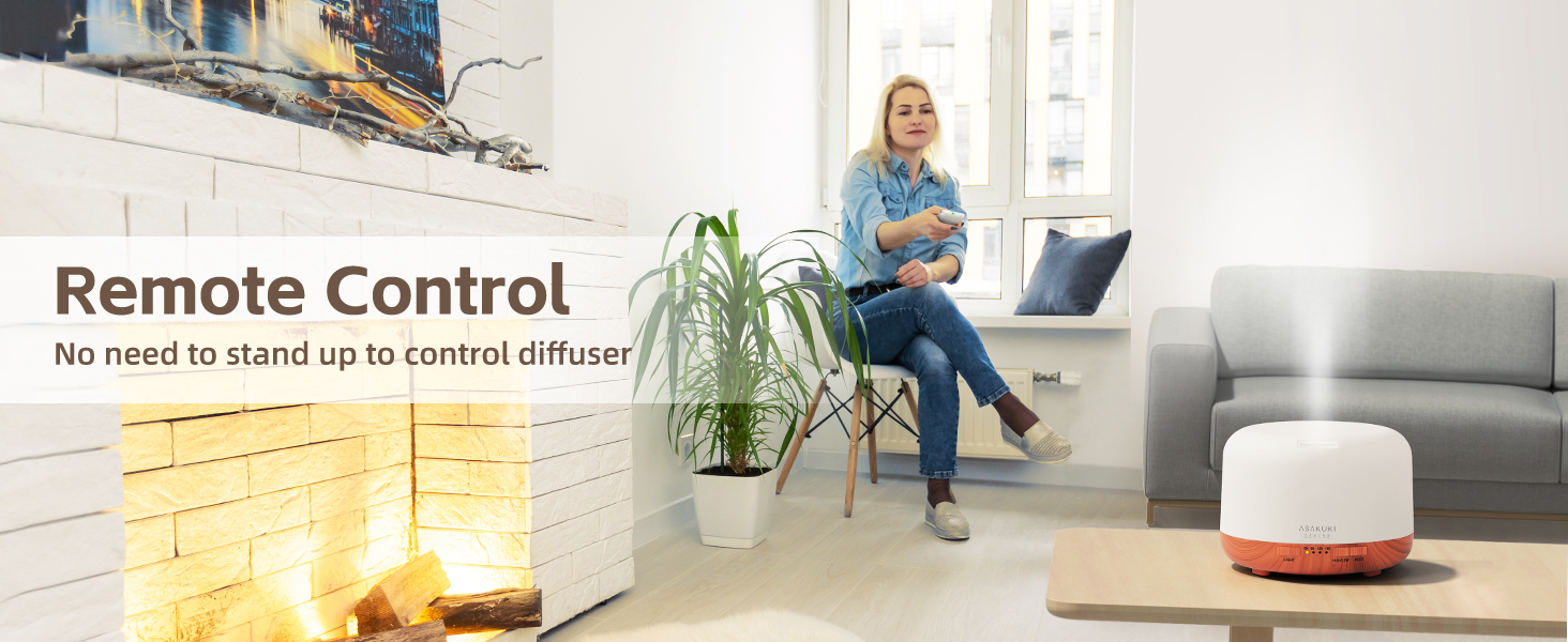 帶遙控器的空氣擴散器