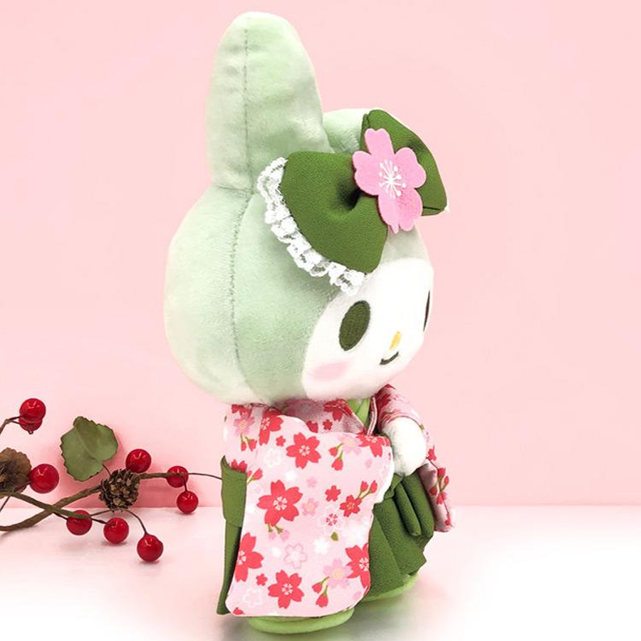 [Livraison directe du Japon] Sanrio Japon My Melody Série de kimonos matcha Porte-clés en peluche Pendentif 1 pièce