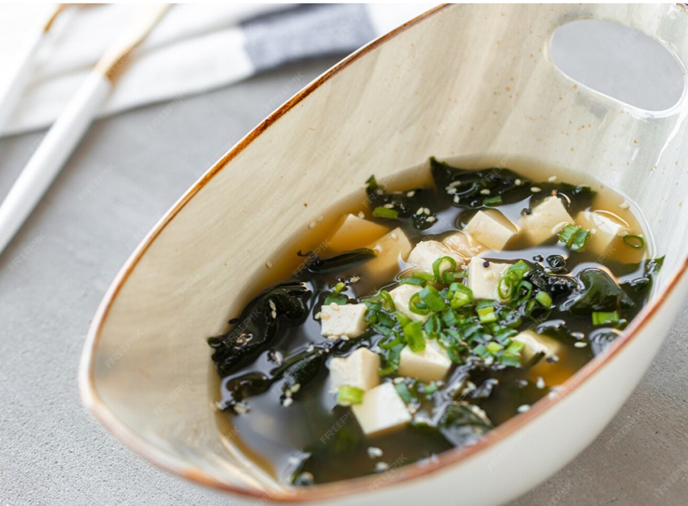 Dried Mustard Seaweed soup