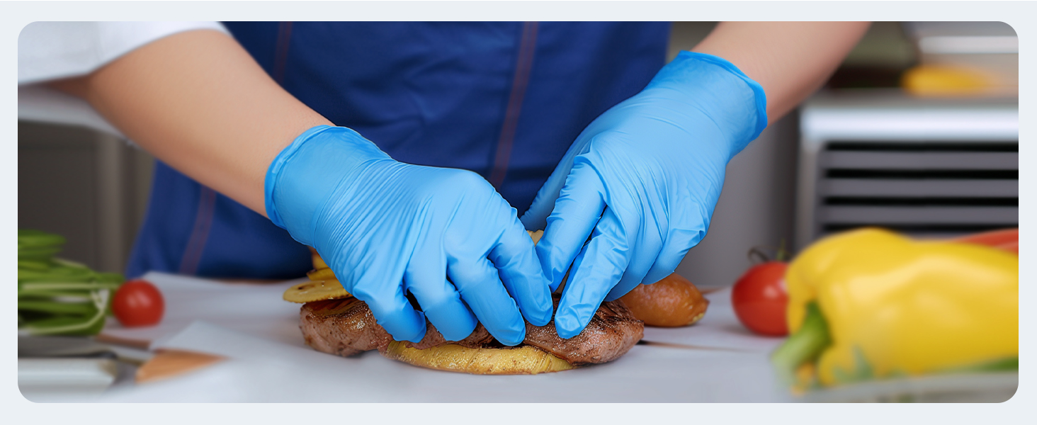 nitrile gloves