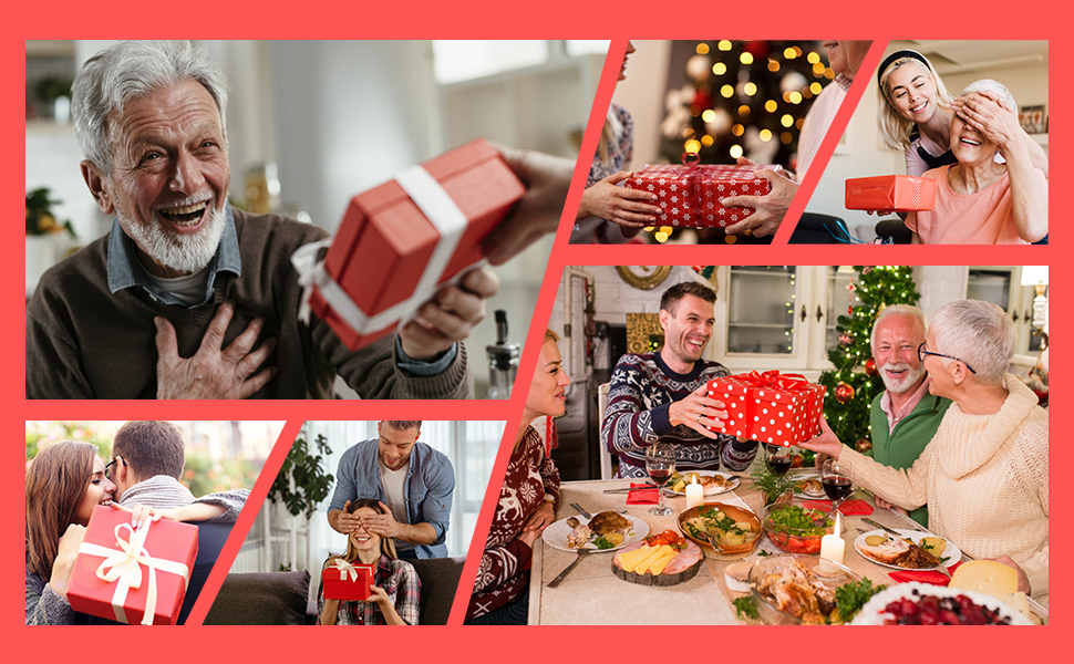 膝部按摩仪1个 膝盖肩膀按摩器带加热功能 最佳礼物包邮 送给男朋友、女朋友、女性、男性的礼物