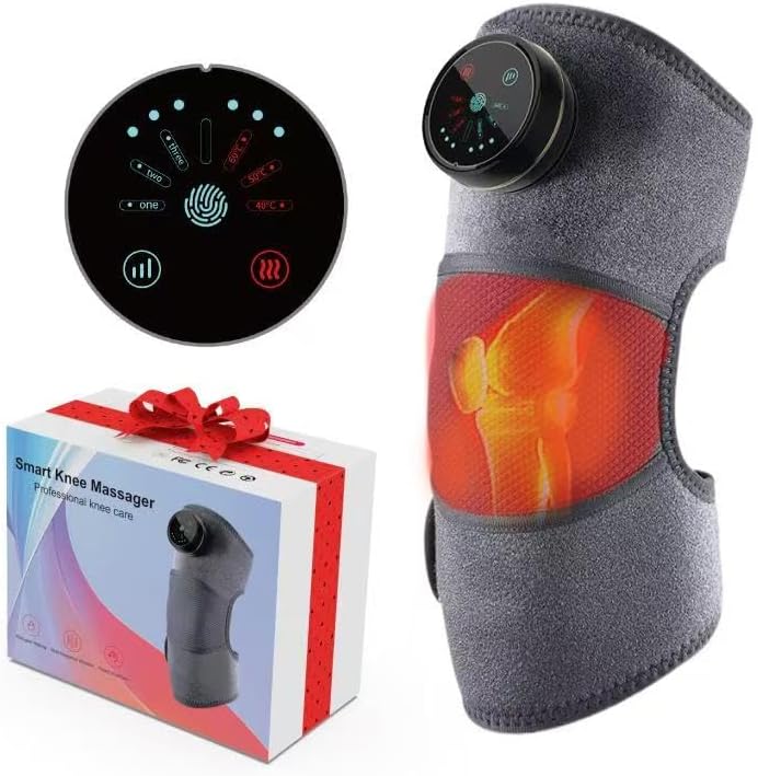 膝部按摩儀1個 膝蓋肩膀按摩器帶加熱功能 最佳禮物包郵 送給男朋友、女朋友、女性、男性的禮物