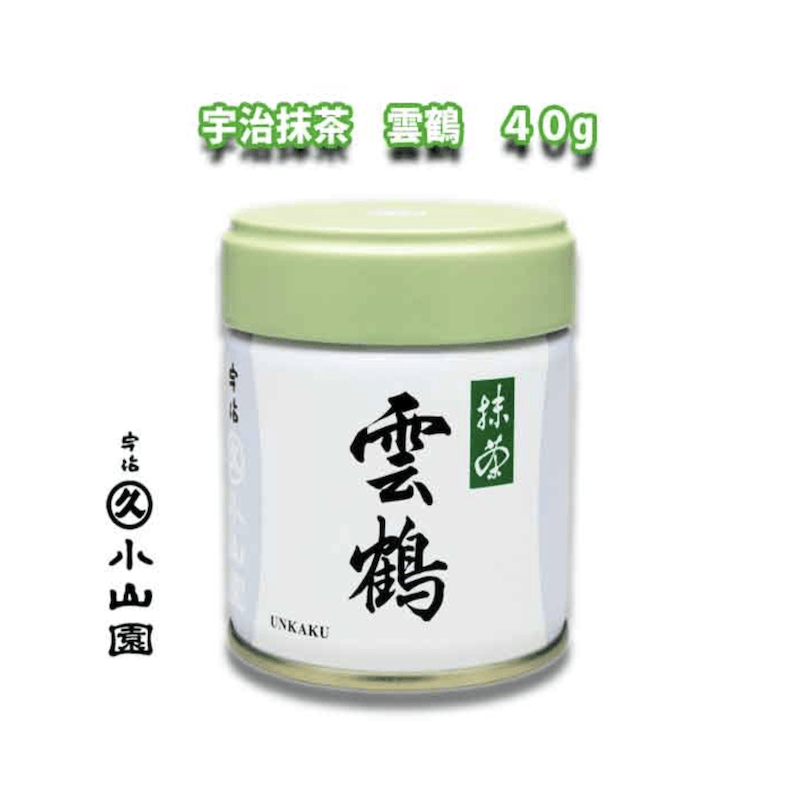 【日本直邮】 日本 丸久小山园 宇治云鹤(高级别)无糖抹茶粉茶道用 烘焙甜品用 40g罐装