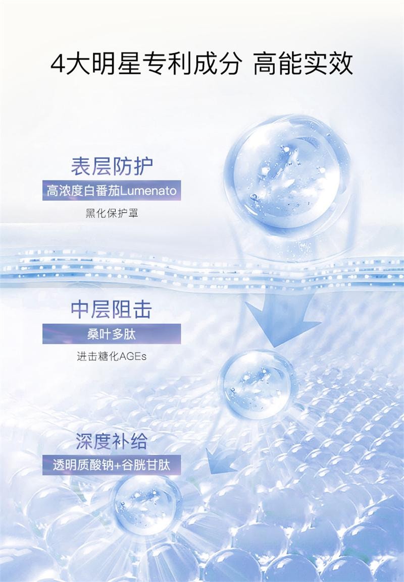 【中国直邮】Mama Mujer 冰白番茄饮3.0升级款10瓶/盒 口服烟酰胺谷胱甘肽虾青素胶原蛋白