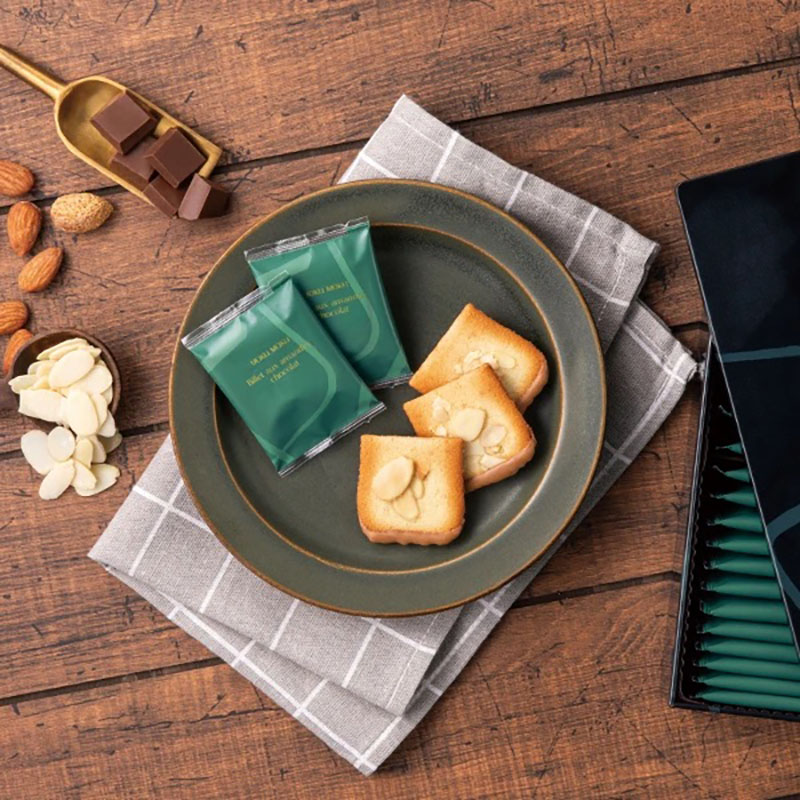 【日本直郵】日本 Yoku Moku 季節限定 杏仁巧克力薄餅 24枚入