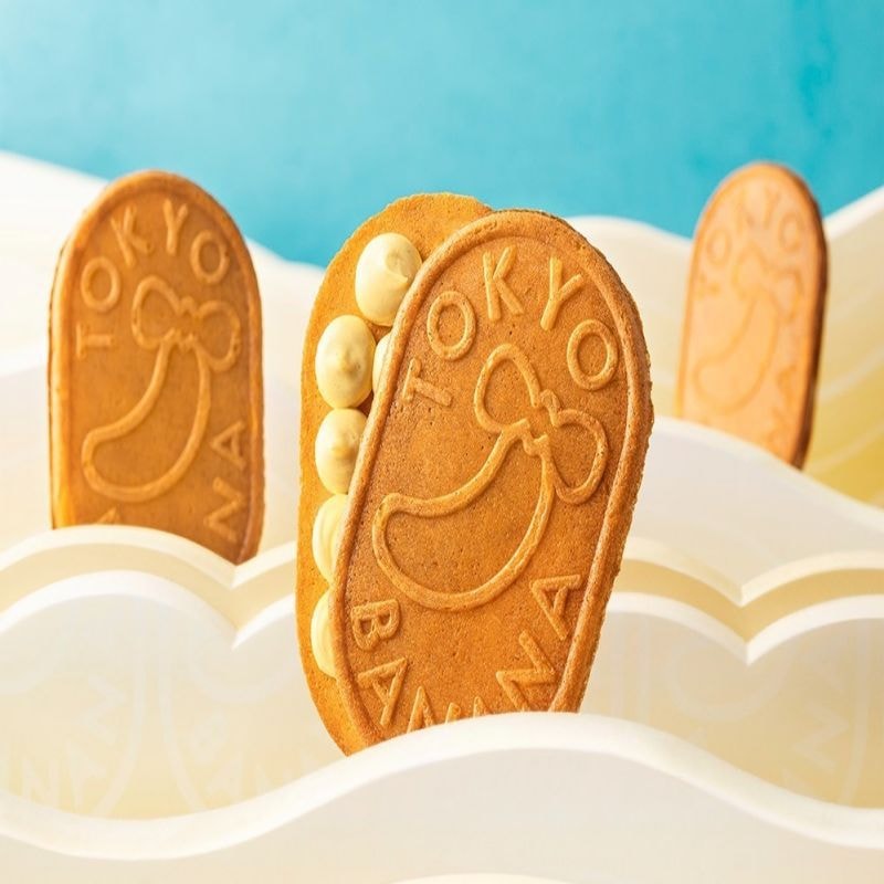 【日本直邮】日本 TOKYO BANANA 新品 牛奶夹心饼干 12枚入