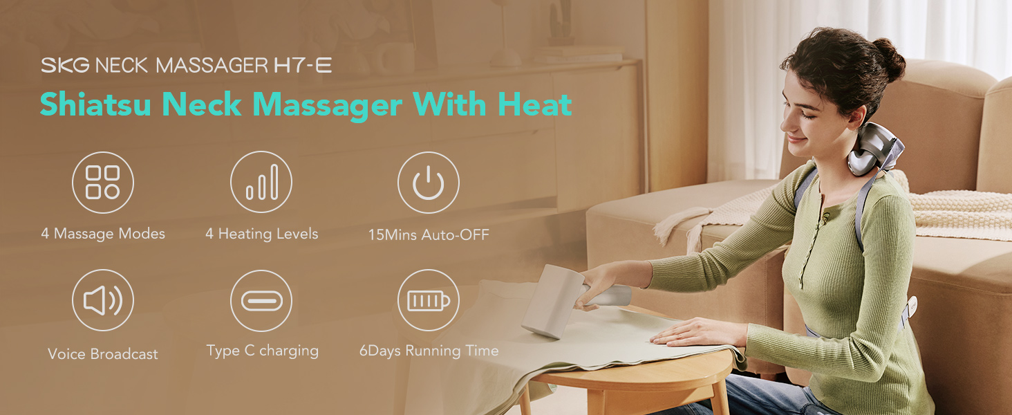 neck massager with heat