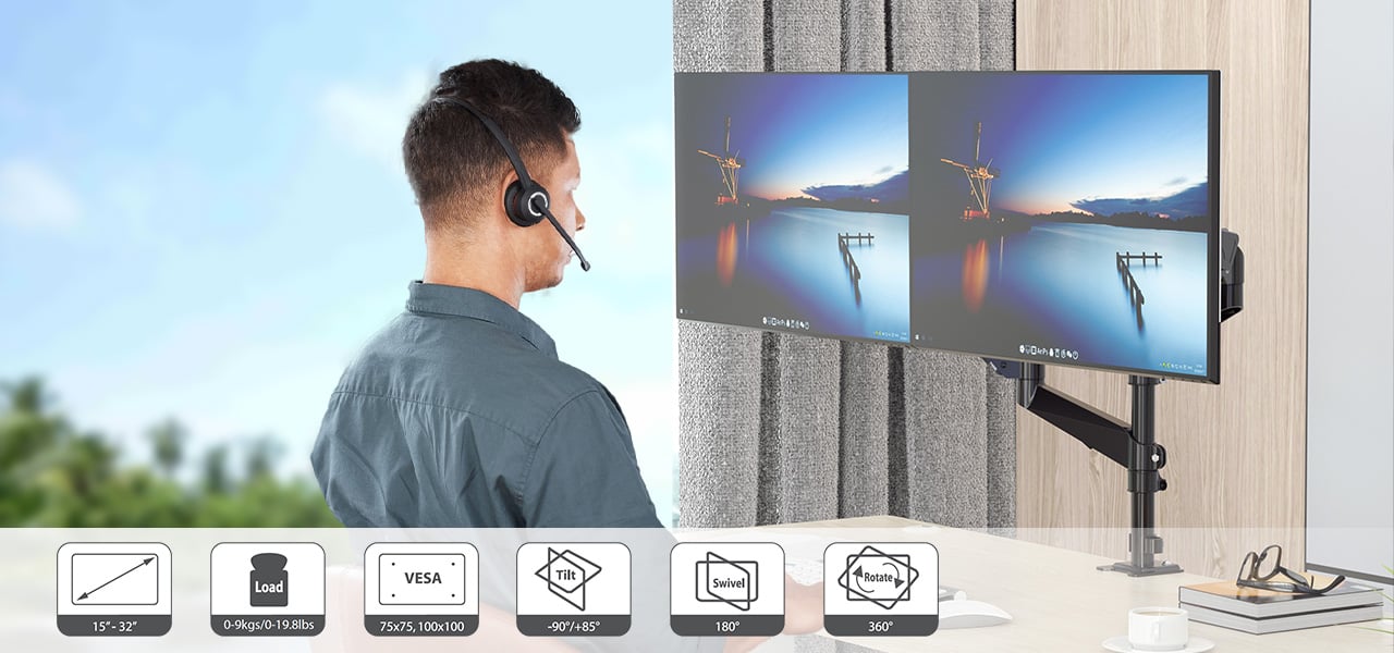 Rosewill Dual Monitor Mount