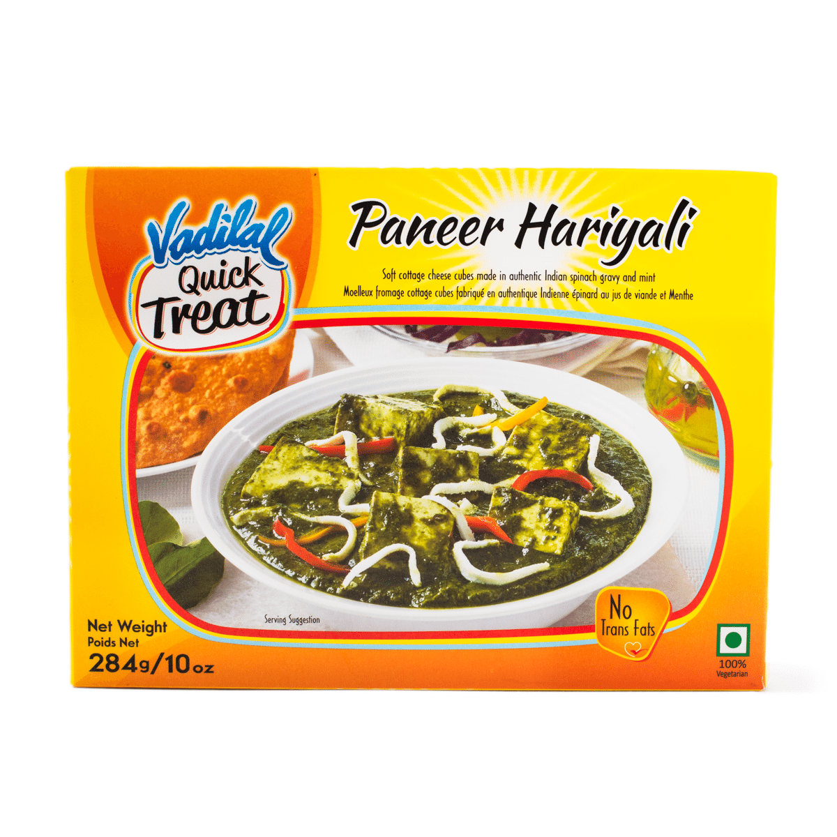 Paneer Hariyali, Vadilal 284 grama(s)