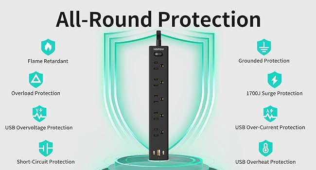 8-fold safety protection