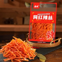 香辣条小面筋辣条 - 中国特色经典手工香辣面筋辣条小吃