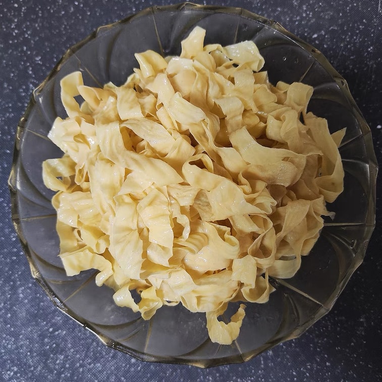 商品詳情 - 遲小仔 黃豆豆皮 豆腐皮 乾貨 豆油皮 火鍋 麻辣燙 食材涼拌菜 200克/袋【Wash Before Eating】 - image5