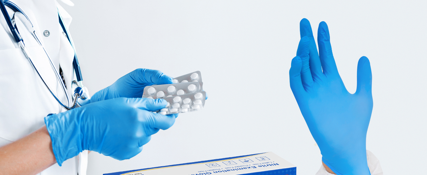 nitrile gloves