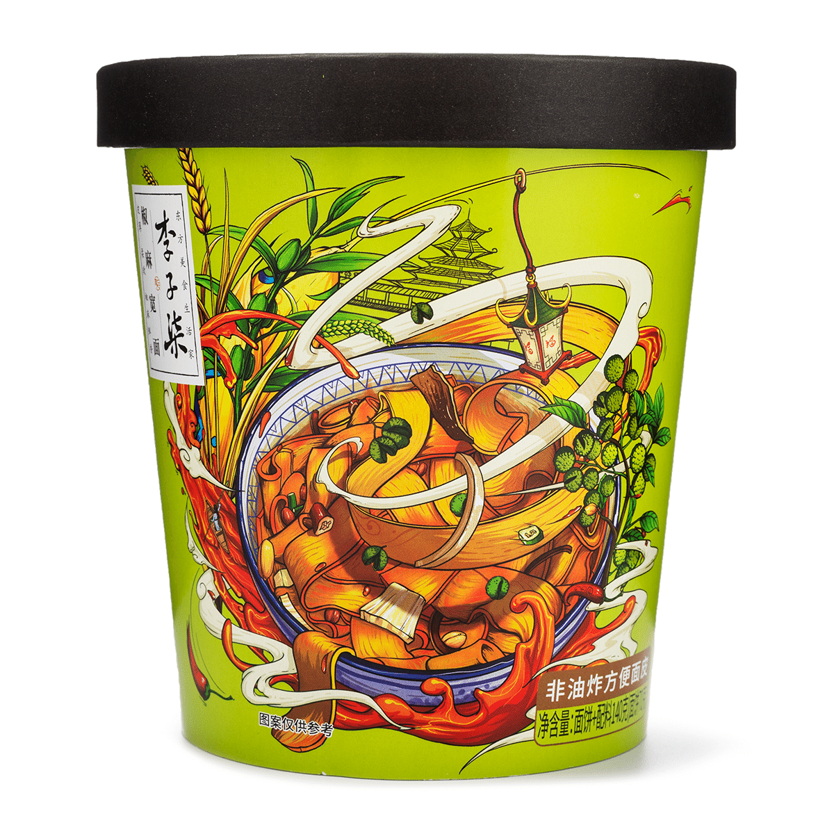Liziqi Noodles, Spicy Flavor 140 g