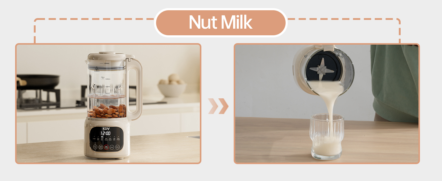 Homemade Nut Milk Maker