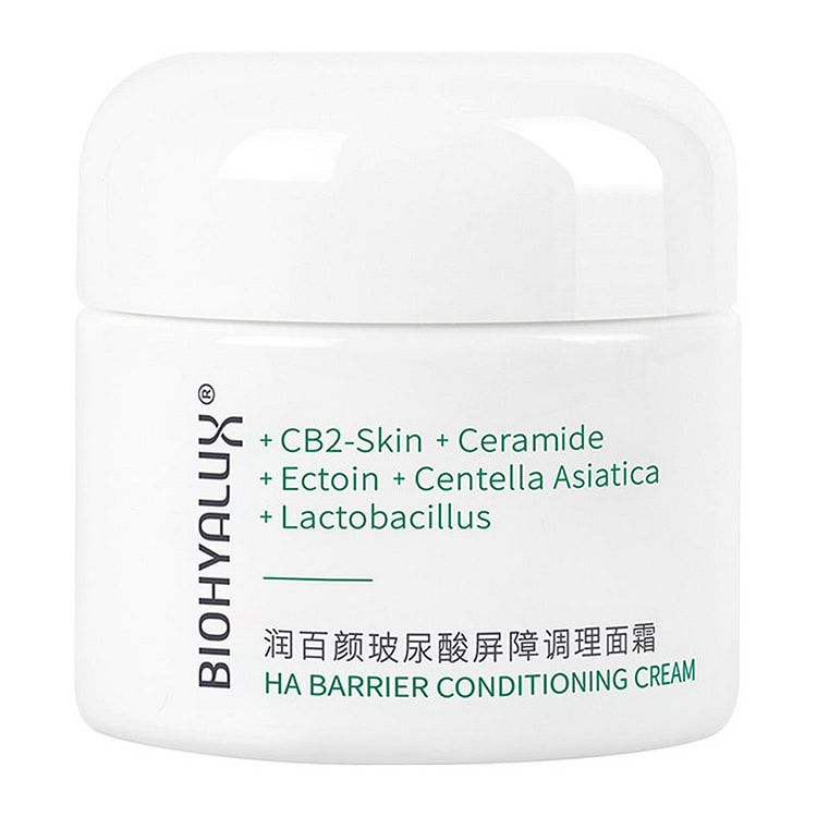 润百颜玻尿酸白纱布面霜30g 神经酰胺敏感肌修护 30 克