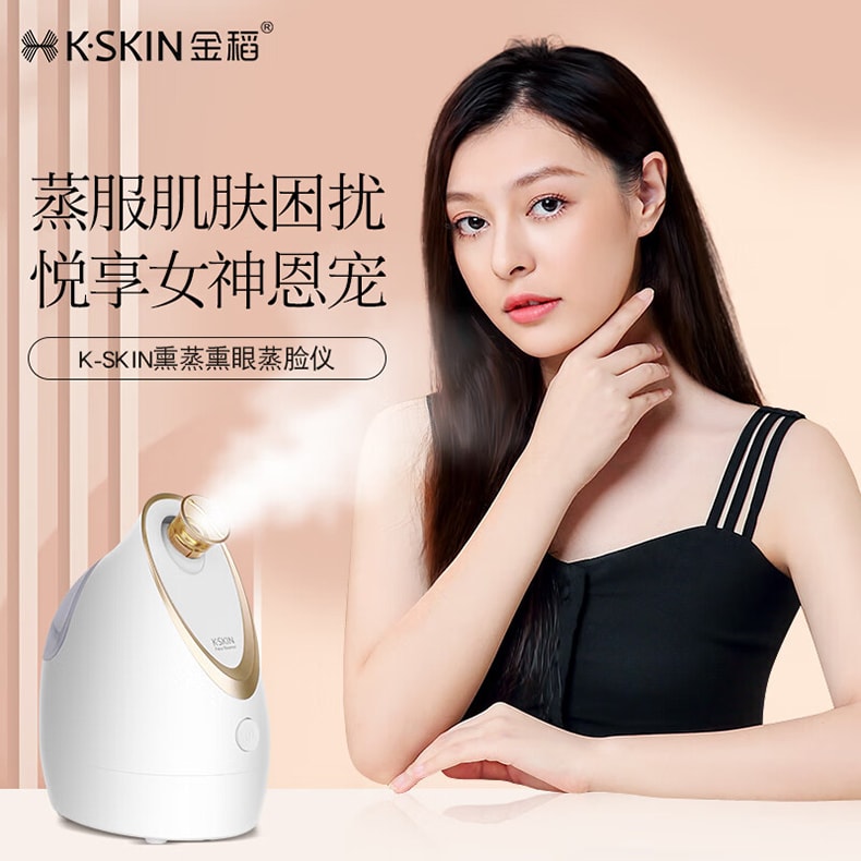 金稻 K-SKIN 热喷蒸脸仪 可滴精油 热喷补水 暖蒸补水 营养熏蒸 1pcs