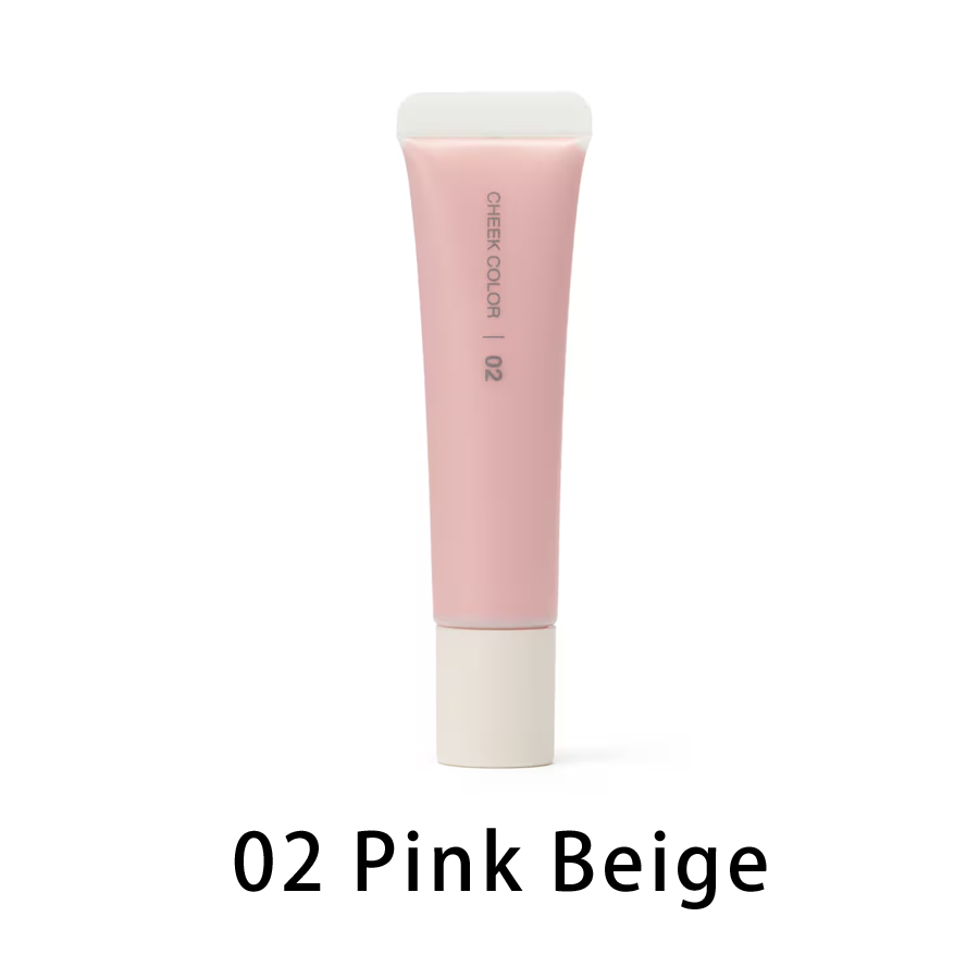 【日本直邮】 日本 MUJI 无印良品 水润奶油 液体腮红 自然提气色 02号 裸粉色 10g