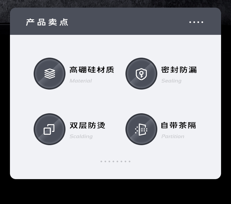 明霞 双层玻璃杯 隔热带盖加厚水杯子防烫耐高温泡茶杯 400ml