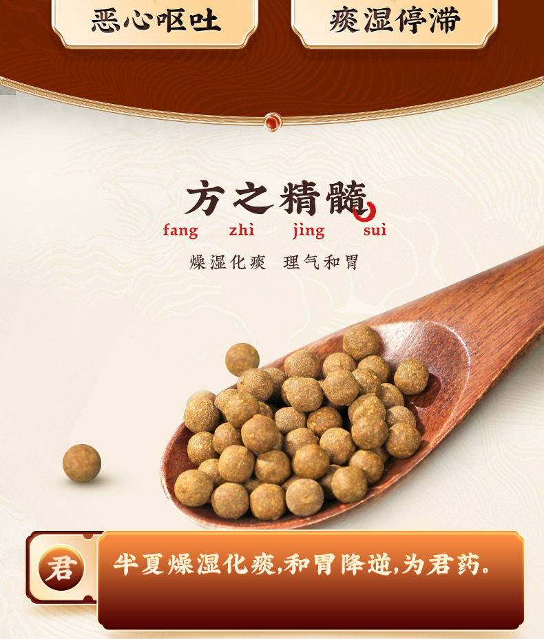 北京同仁堂 二陳丸  燥溼化痰 理氣和胃  12袋/盒
