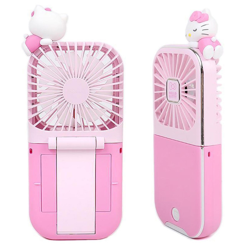 Hello Kitty 扇風機 BLR-3071K(TP) ピンク サンリオ ハンディ扇風機 ハローキティ - Weee!