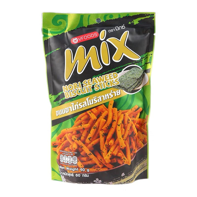 vfoods mix Shrimp Chips nori seaweed flavor 60g 60 g
