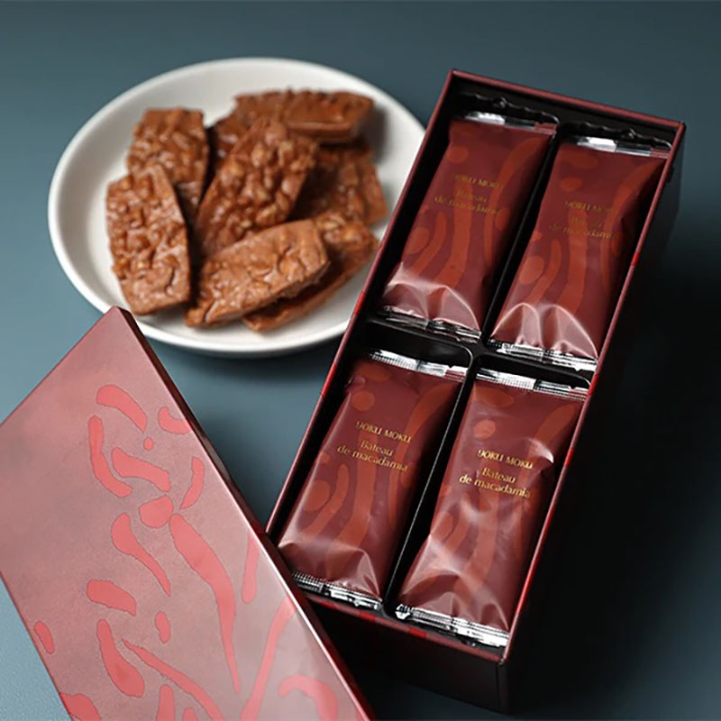 【日本直邮】日本 Yoku Moku 季节限定 夏威夷坚果船饼 16枚入