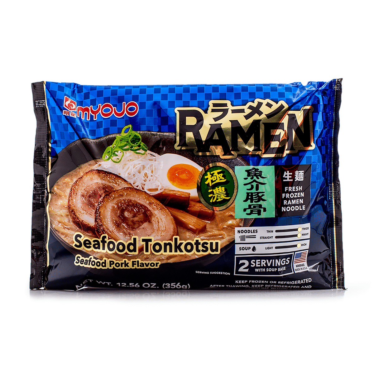 Myojo 해물돈코츠 라멘 356 그램