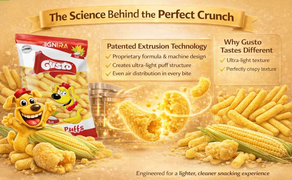 Corn puffs IGNIRA