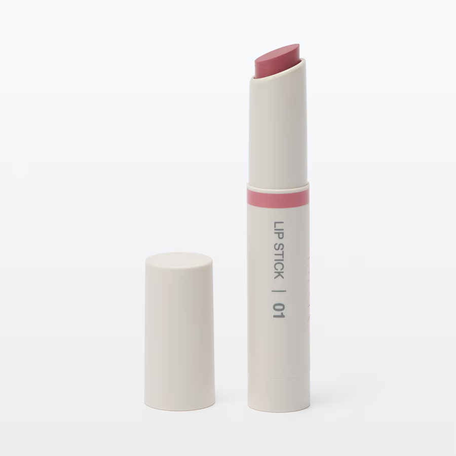 【Expédition directe du Japon】 Japon MUJI Liangpin Liangpin Rouge à lèvres hydratant 01 Rose 2,5g