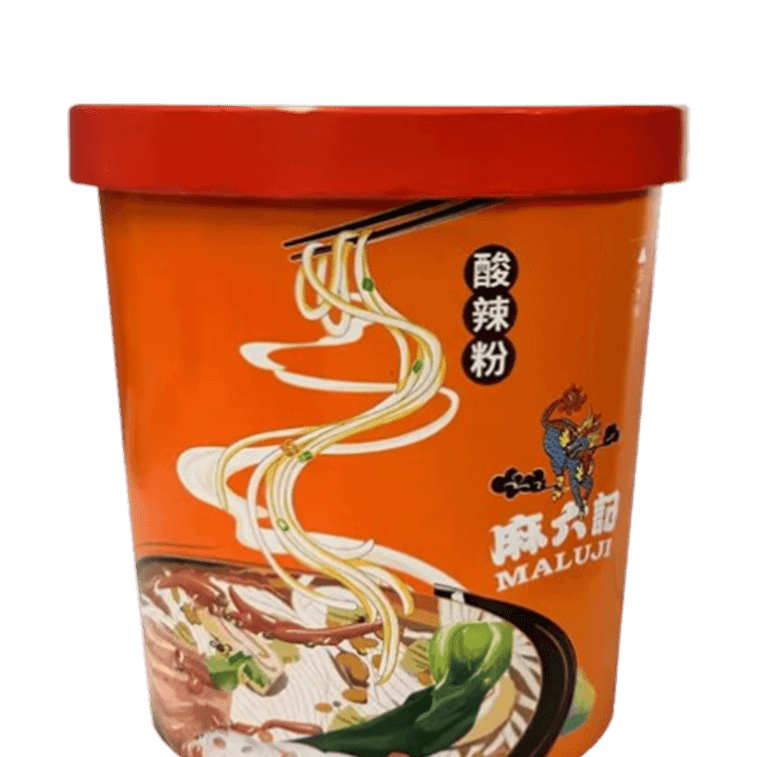 商品詳情 - 【中國直郵】 麻六記 酸辣粉 紅薯粉沖泡方便速食粉絲米線懶人食品夜宵256g/桶 - image0