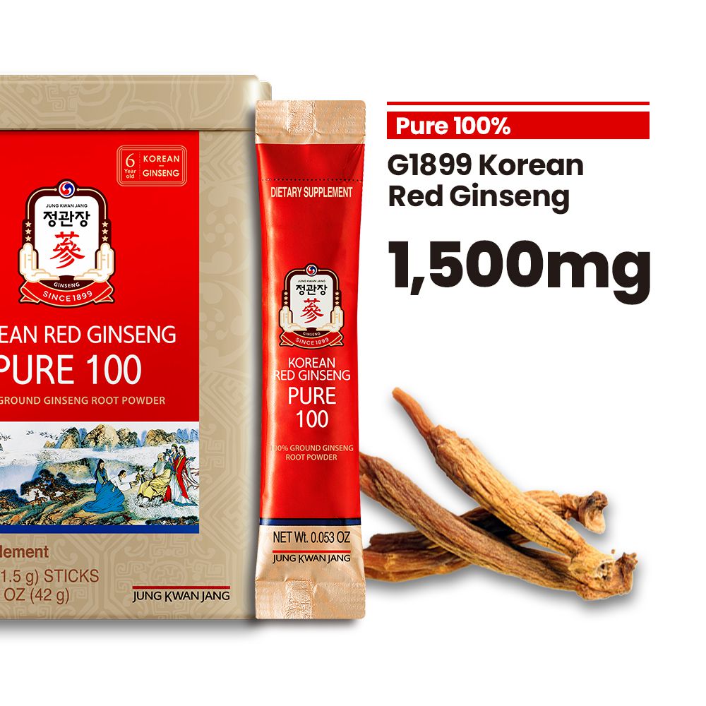 纯100韩国红参根粉JungKwanJang