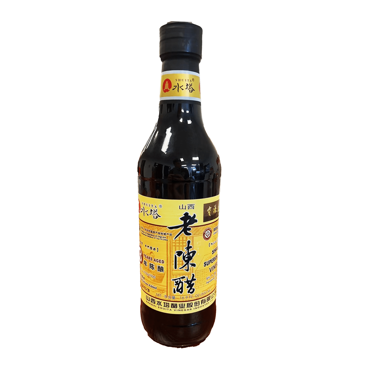 Shanxi Superior Mature Vinegar, 3 Years 500 ml*24 pack