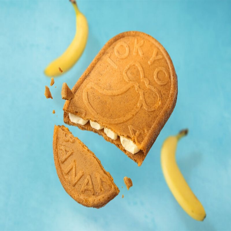 【日本直邮】日本 TOKYO BANANA 新品 牛奶夹心饼干 6枚入