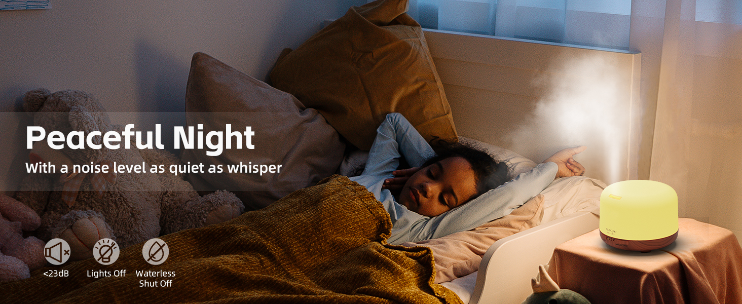 scent diffuser with night light