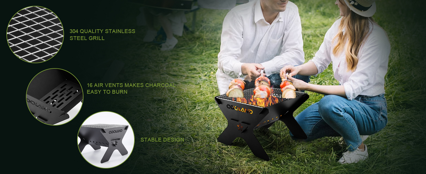 Camping Campfire Grill