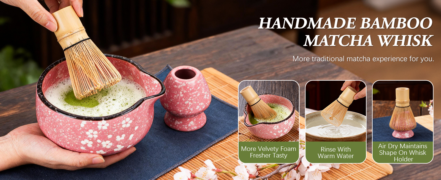 matcha whisk set matcha set whisk and bowl matcha kit set matcha tea set matcha bowl set