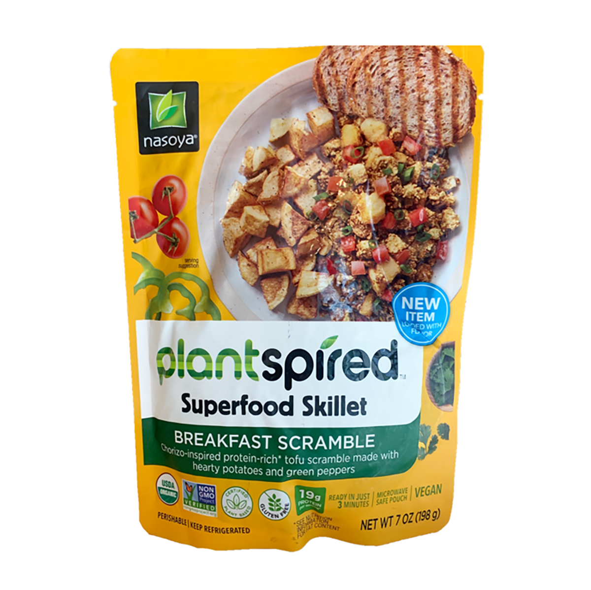 Nasoya Plantspired Superfood Skillet Breakfast Scramble Weee!