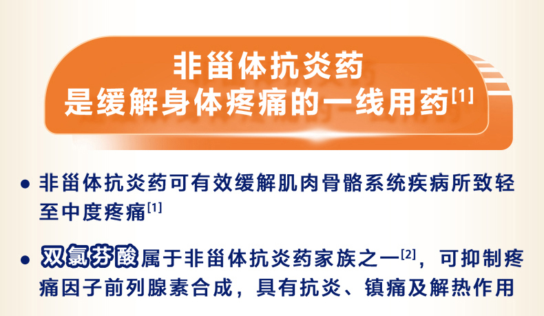 扶他林 双氯芬酸二乙胺乳胶剂  缓解关节痛  腰痛  肌肉痛  肩颈痛  20g/支