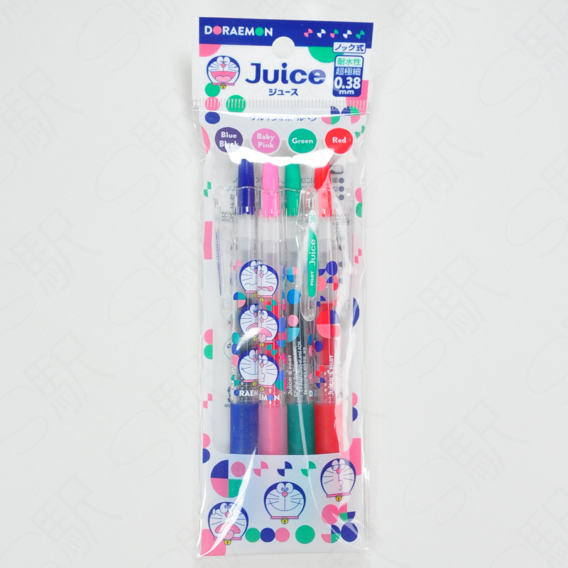 Pilot Juice x Doraemon 4-Color Gel Ink Ballpen A 4901772860464