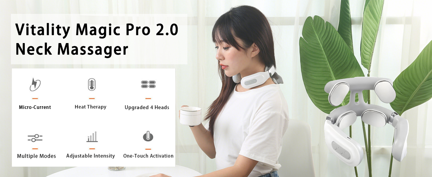 vitality magic pro 2.0 neck massager