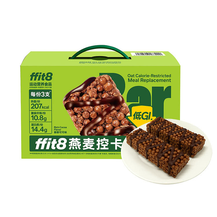 ffit8 燕麦控卡代餐棒20g*30支/箱 600 克